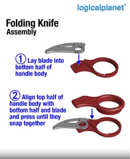 Folding Pocket Knife 3d model
