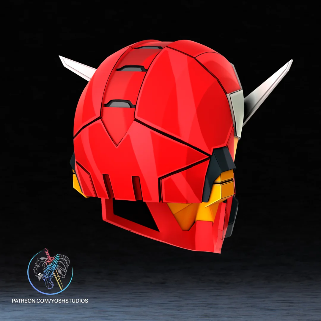 Iron Man Tokon Helmet 3D Printer STL File 3d model