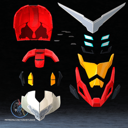 Iron Man Tokon Helmet 3D Printer STL File 3d model