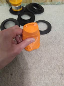 traffic drum 3d model