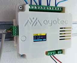 ESP12F_RELAY_X4 4-CHANNEL RELAY CASE ESP8266 87X93 3d model