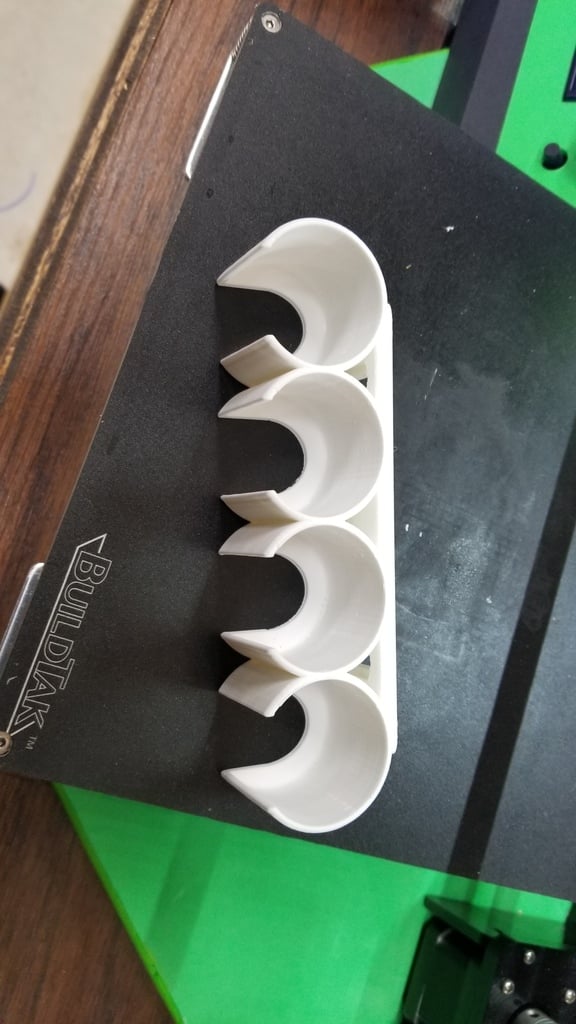 Acrylic paint holder 3d model