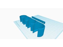 Acrylic paint holder 3d model