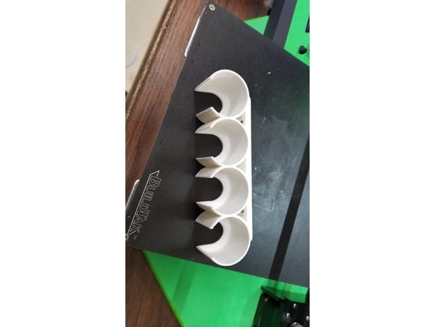 Acrylic paint holder 3d model