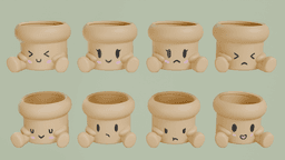 CaptusFacePot7 3d model
