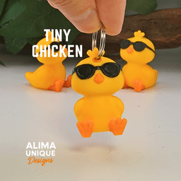 Tiny Cool and Normal Chicken 3d model
