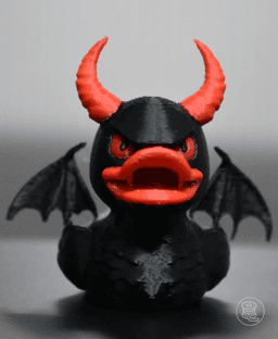 Halloween Demon Duck 3d model