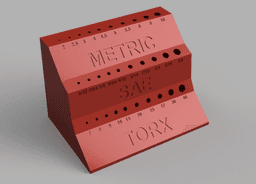 Hex Key Holder 3d model