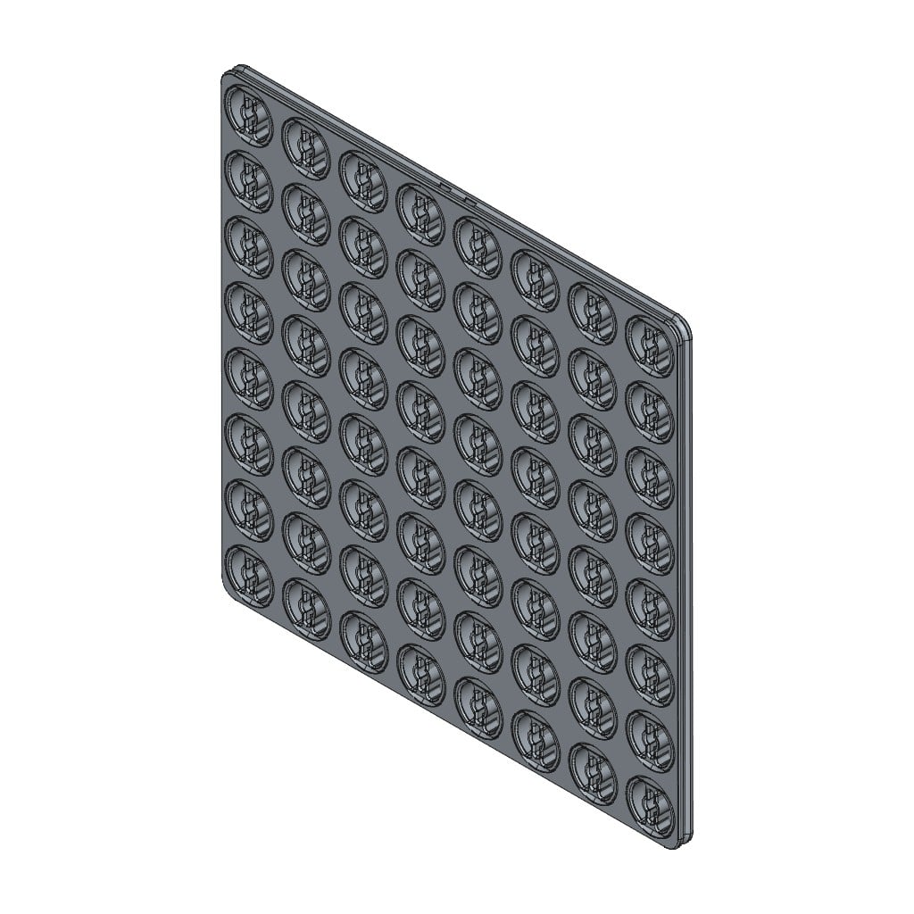 D-LOCK_PANEL.8X8-L 3d model