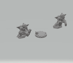 FHW: Mortis Korp TeknoInquisitor Angel Sergeant 3d model