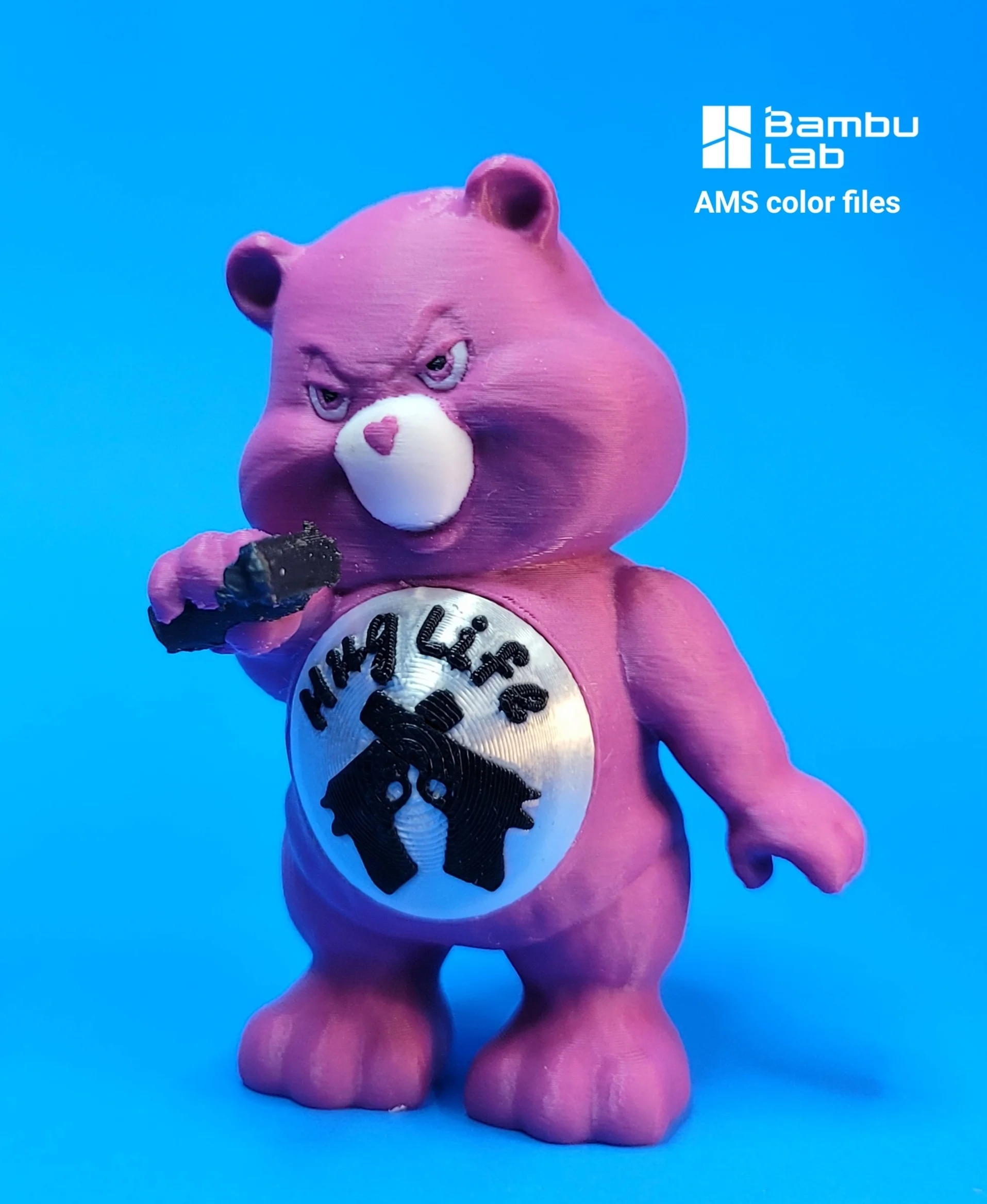 HUG LIFE BEAR 3d model