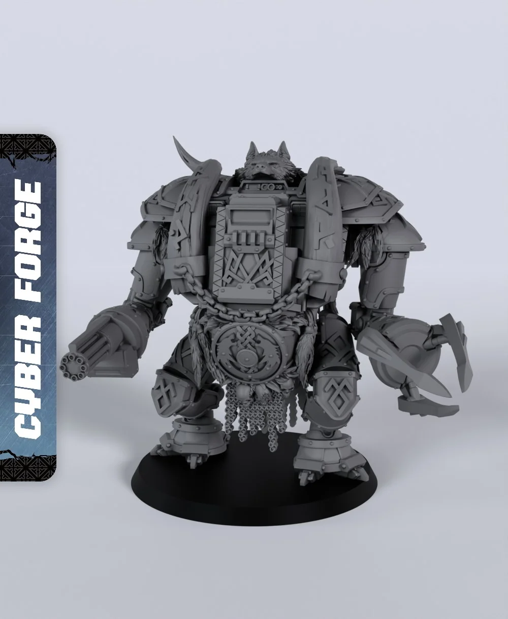 Njord the Eternal - With Free Cyberpunk - Sci-Fi Gift Ideas for RPG and Wargamers 3d model