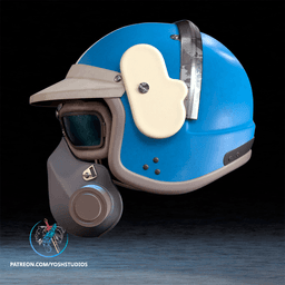Ryder Helmet Arc Raider 3D Printer STL file 3d model