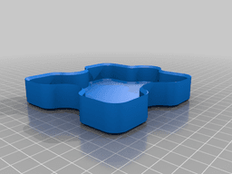 Puzzle pieces tray 3d model