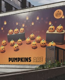 PUMPKINS ARE OUT / GRIMACING PUMPKINS / MINI PUMPKINS / HALLOWEENDECOR 3d model