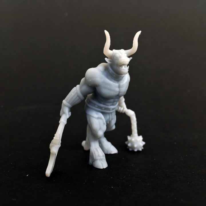 Minotaur Miniature 3d model