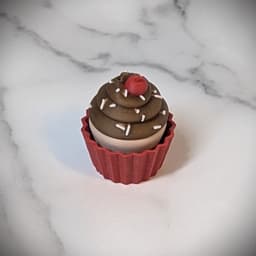 Cupcake Clicker-Cherry Sprinkle 3d model