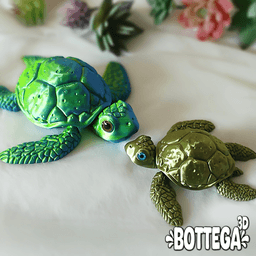 Sea turtle articulated 3d model
