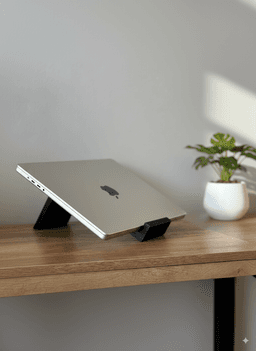 FlipDock – Dual-Mode Laptop Stand (Vertical & Open Use) 3d model