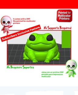 Wobbly Toad 3d model