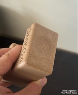 Wood Watch Stand - Single Watch Holder 3d model