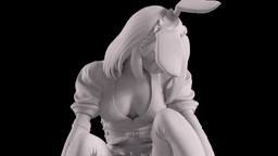 Midnight Mai — The Bunny Senpai Sculpt 3d model
