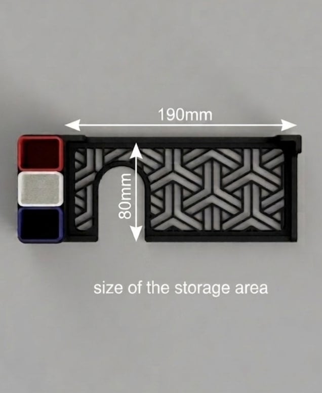 Universal Jigsaw Wall Mount.stl 3d model