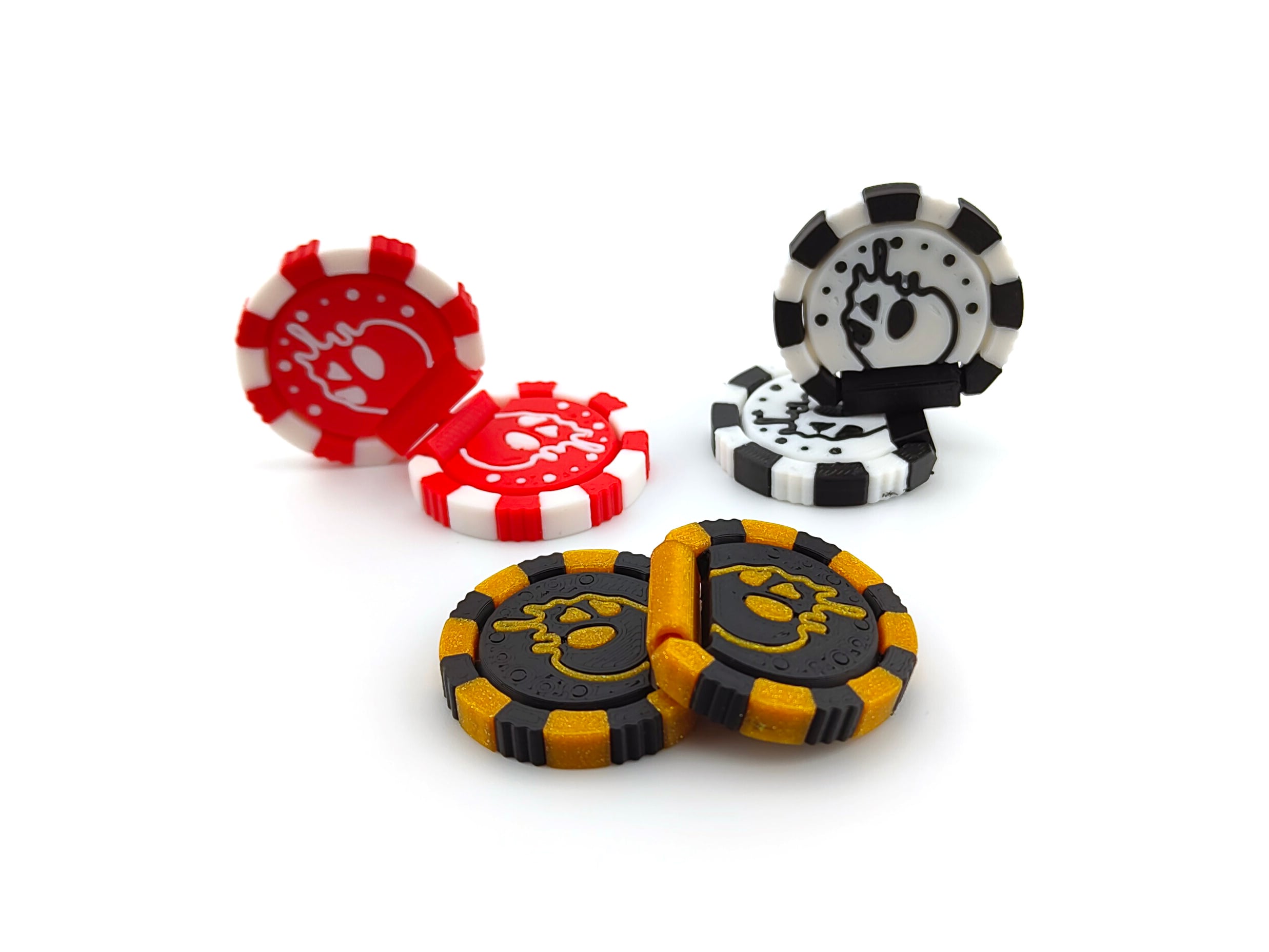 Fidget Chip 3d model