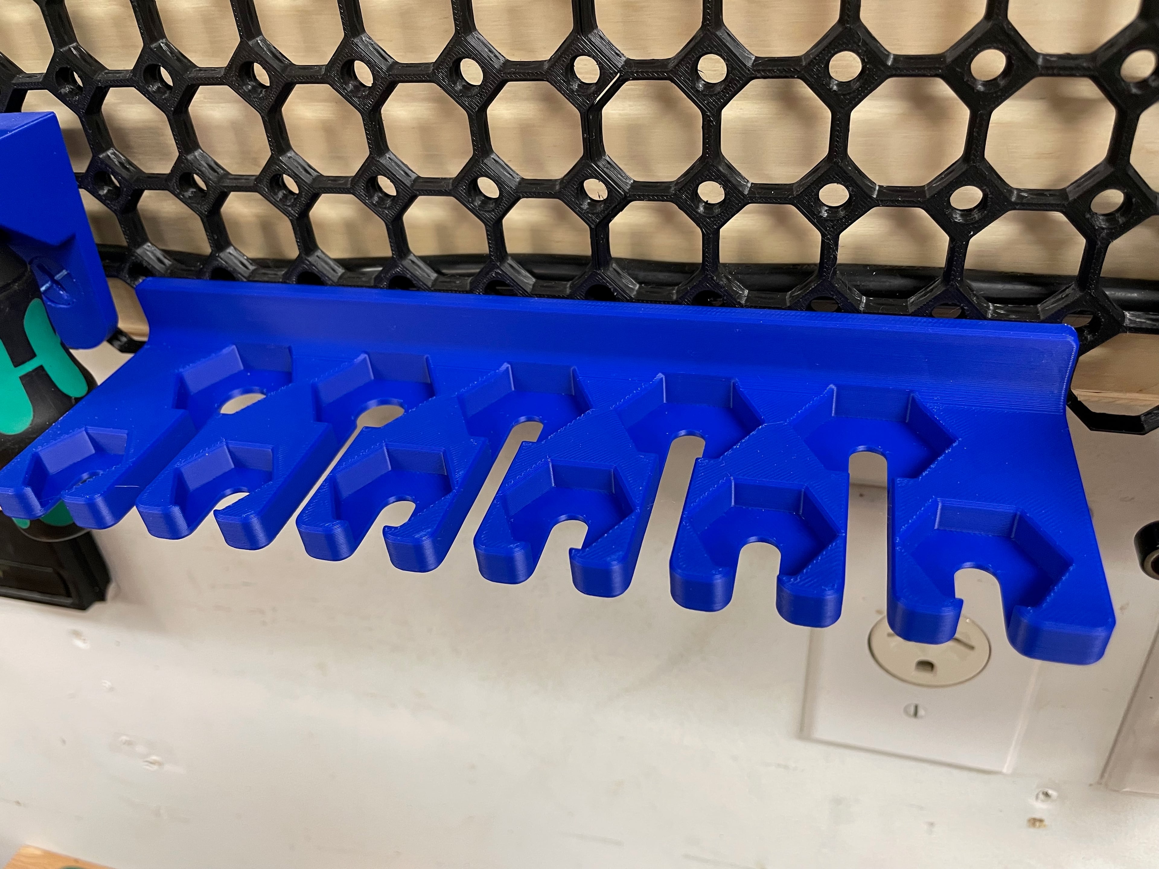 Wera Kraftform XXL3 screwdriver kit mount for Multiboard 3d model