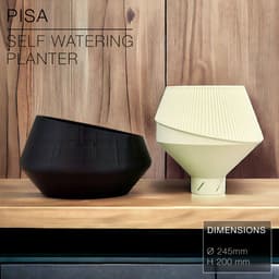 PISA | Self-Watering Planter 3d model