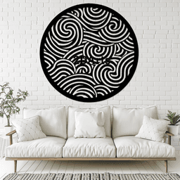 Mandala Circle Art 2D Wall Art/Window Art 3d model