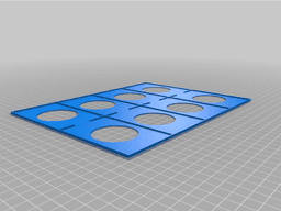 Earth insert for retail version (supports sleeves) 3d model