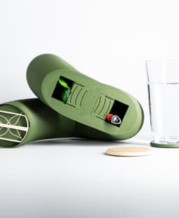 Pandora Vase – Multifunctional 3D Printed Vase with Hidden Storage and Coasters 3d model