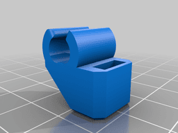 Magnetic Charger Cable Holder 3d model