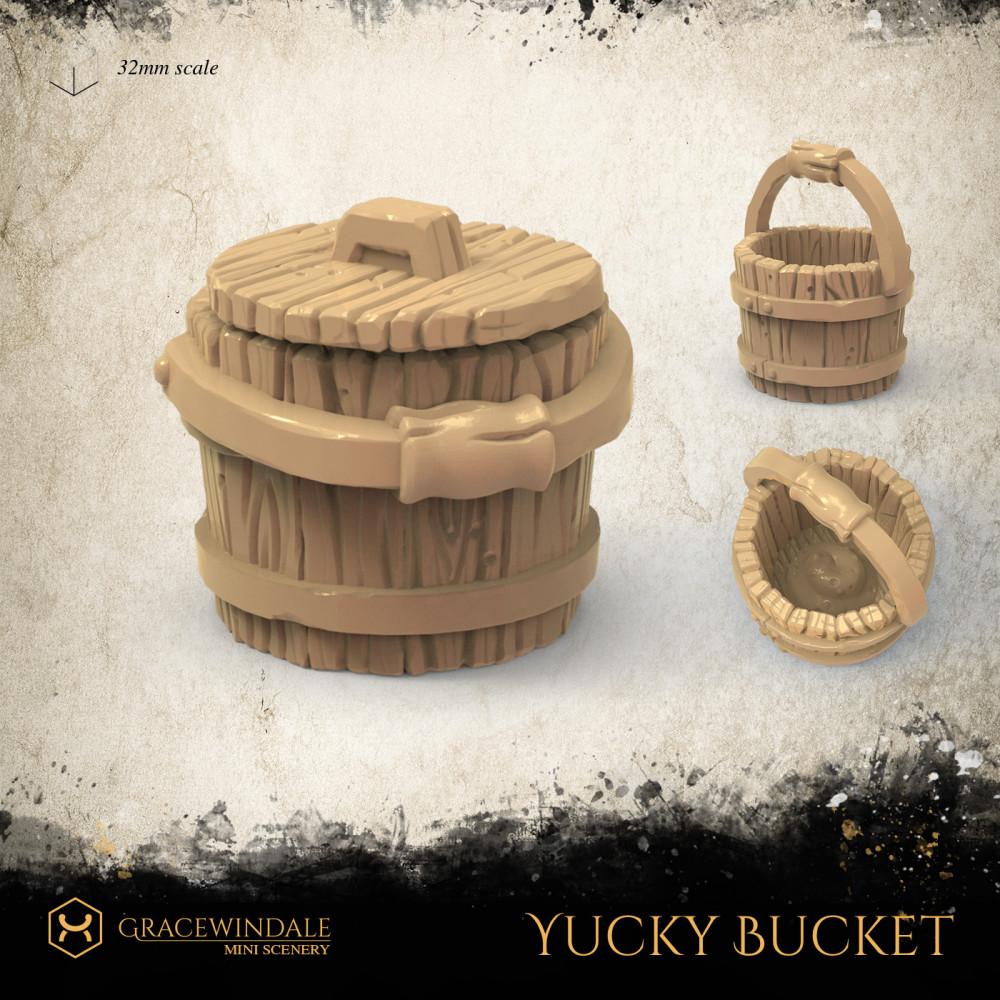 Yucky bucket 3d model