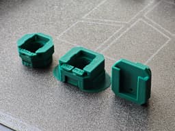 Cold-Shoe Mount Mid Thread - MultiboardRemix 3d model
