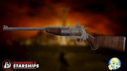 The Ghoul's Dom Pedro Hand Cannon - Fallout Series 3d model