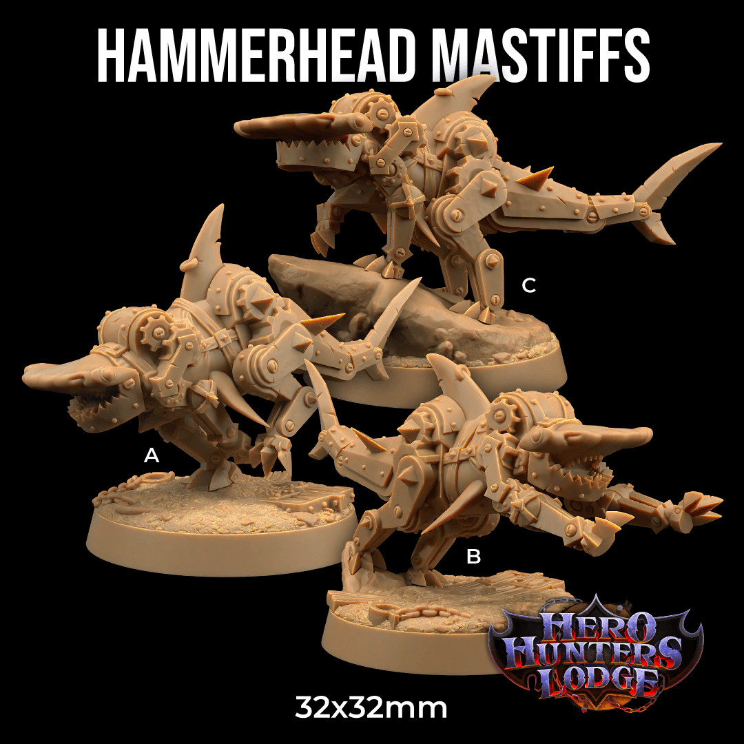 Hammerhead Mastiffs 3d model