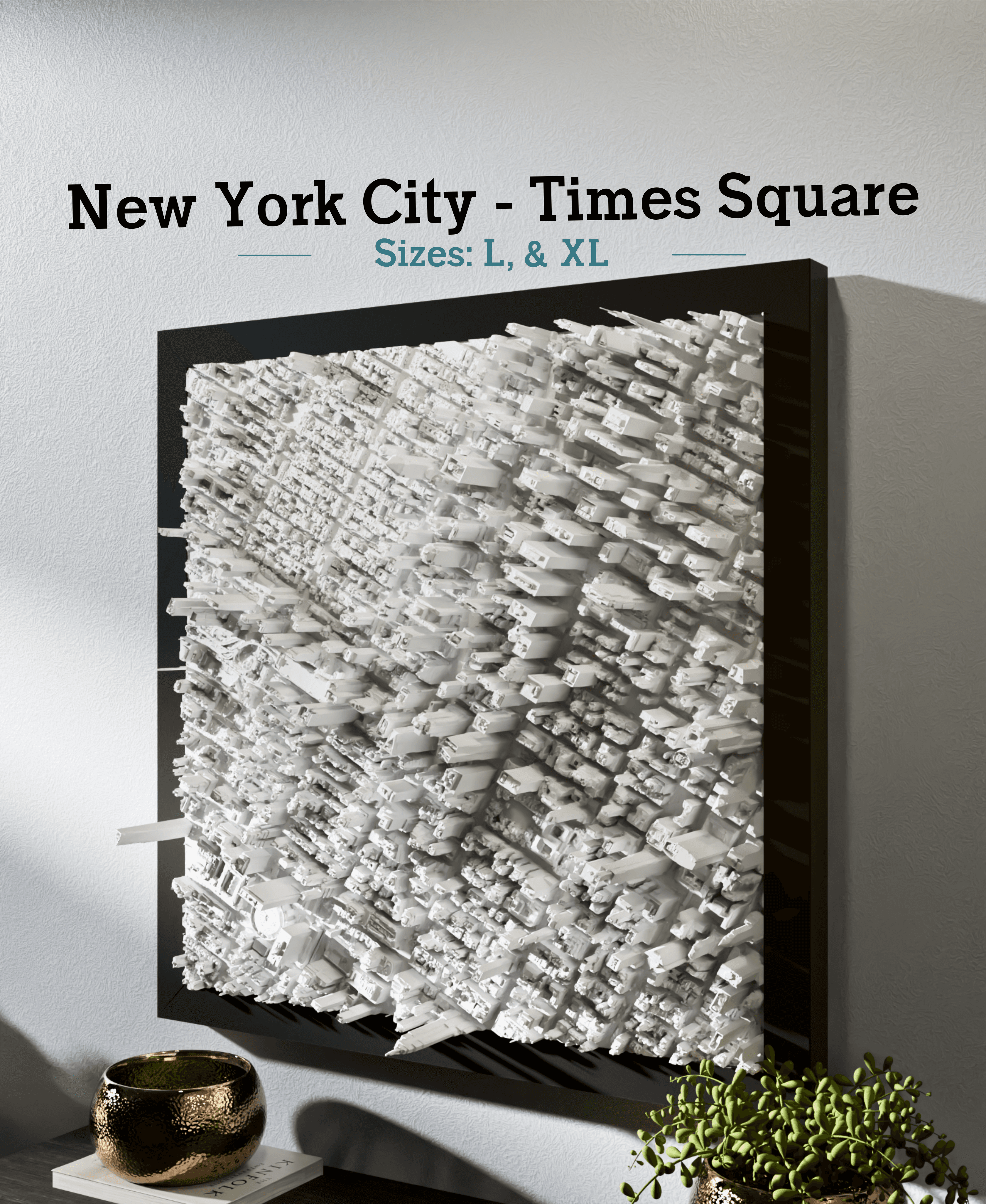 New York City - Times Square - S, M, L, & XL 3d model