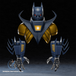 Detective Knightfall Costume 3D Printer STL File 3d model