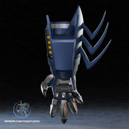 Detective Knightfall Costume 3D Printer STL File 3d model