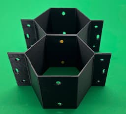 Honeycomb Drawer Divider 3d model