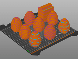 Easter Print Modifiers 3d model