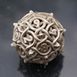 Multiplicitous Dice Set with Decader 3d model