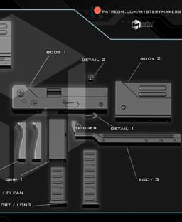 Blade Mac 11 3d model
