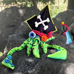 Pirate Squid, May 2023 Exclusive 3d model