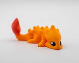 Mini Flame Dragon 3d model