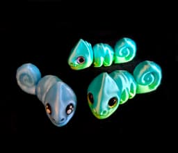 Chameleon Flexi (Commercial Use) 3d model