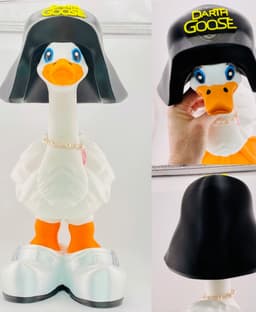 Darth Goose Helmet Goose Gear for Porch Goose 3d model