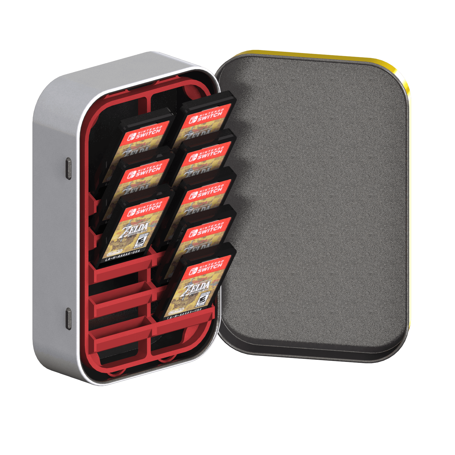 Nintendo Switch game card locker 3d model